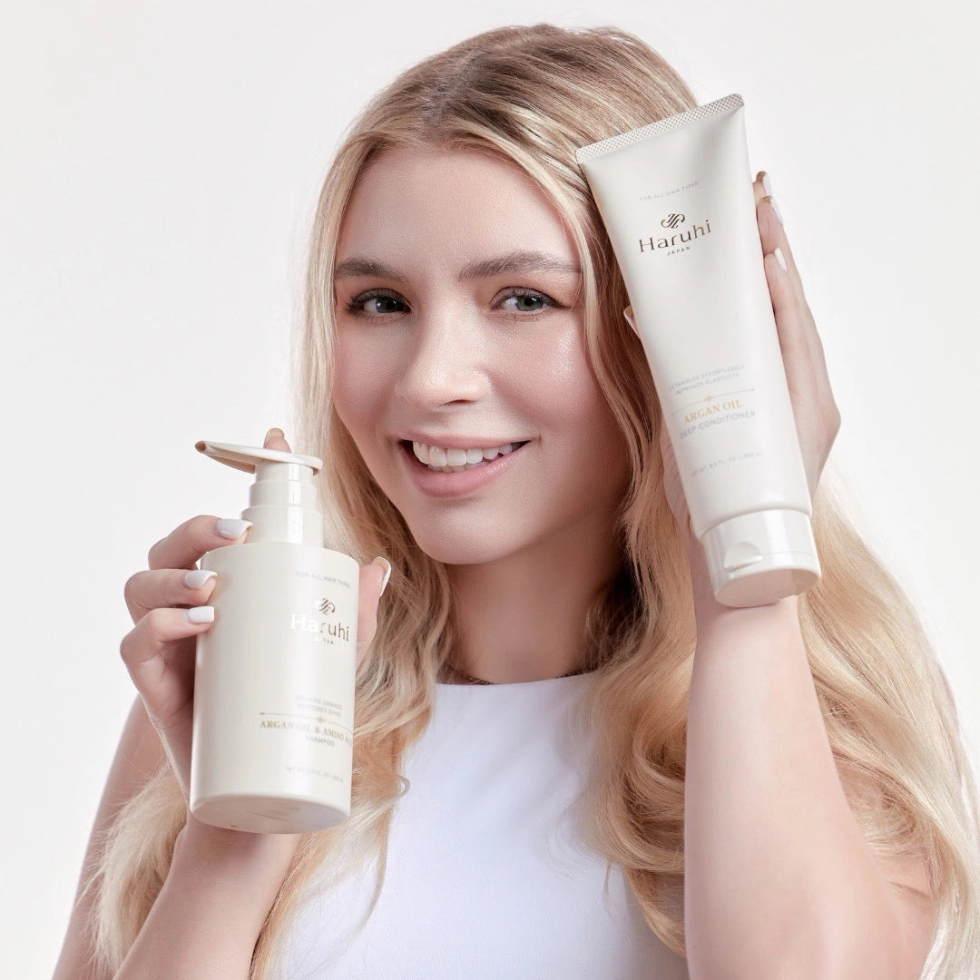 Argan Oil & Amino Acid Shampoo & Conditioner Duo